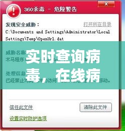 实时查询病毒，在线病毒查杀 