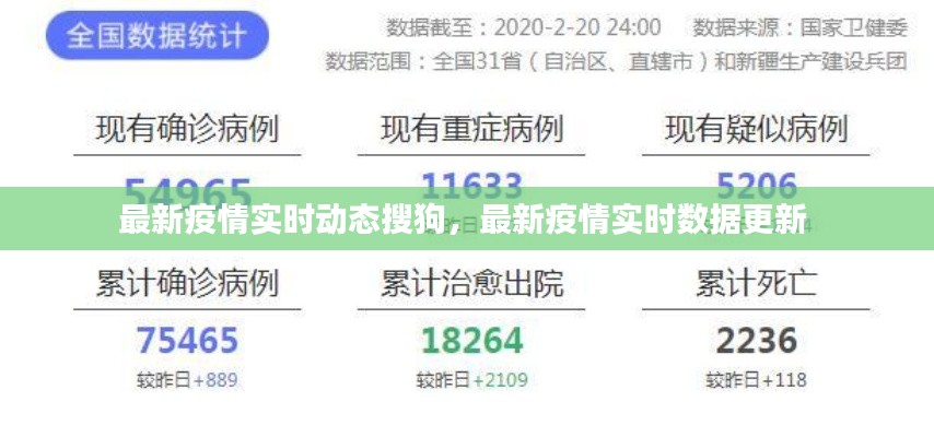 最新疫情实时动态搜狗，最新疫情实时数据更新 