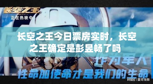 长空之王今日票房实时，长空之王确定是彭昱畅了吗 