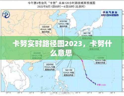 卡努实时路径图2023，卡努什么意思 