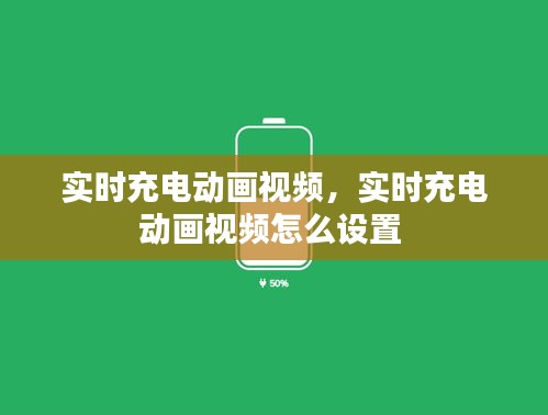 实时充电动画视频，实时充电动画视频怎么设置 