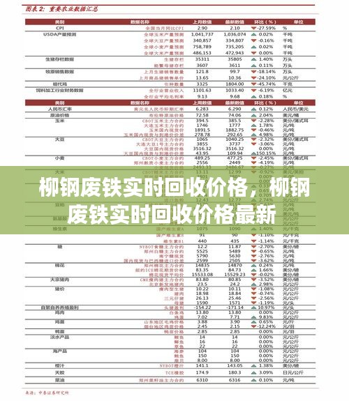 柳钢废铁实时回收价格，柳钢废铁实时回收价格最新 