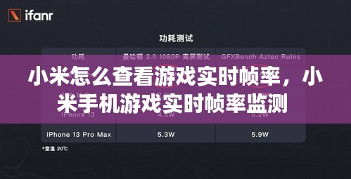 小米怎么查看游戏实时帧率，小米手机游戏实时帧率监测 