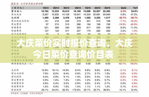 大庆菜价实时报价查询，大庆今日菜价查询价目表 