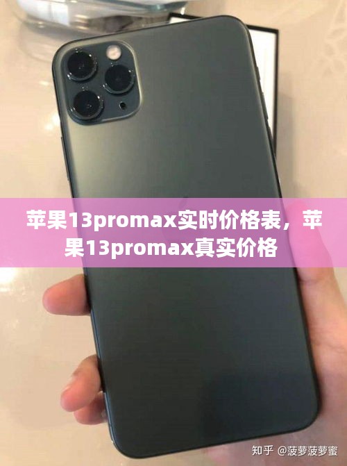 苹果13promax实时价格表，苹果13promax真实价格 