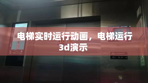 电梯实时运行动画，电梯运行3d演示 