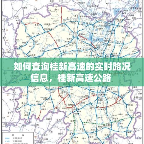 如何查询桂新高速的实时路况信息，桂新高速公路 