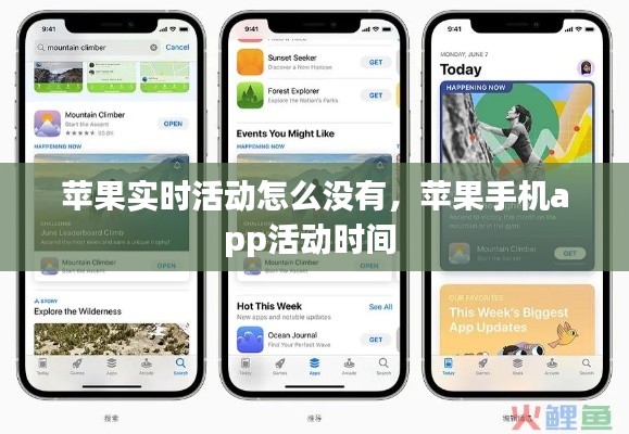 苹果实时活动怎么没有，苹果手机app活动时间 