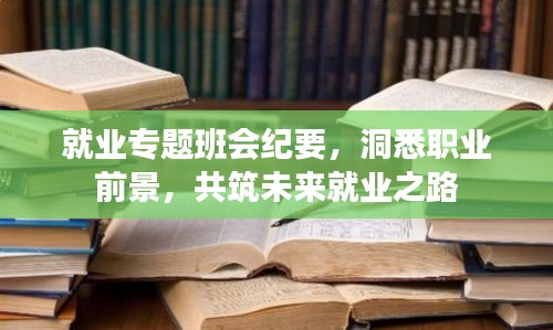 就业专题班会纪要，洞悉职业前景，共筑未来就业之路