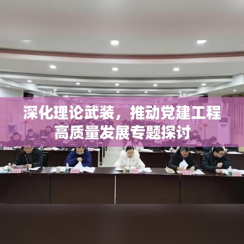 深化理论武装，推动党建工程高质量发展专题探讨